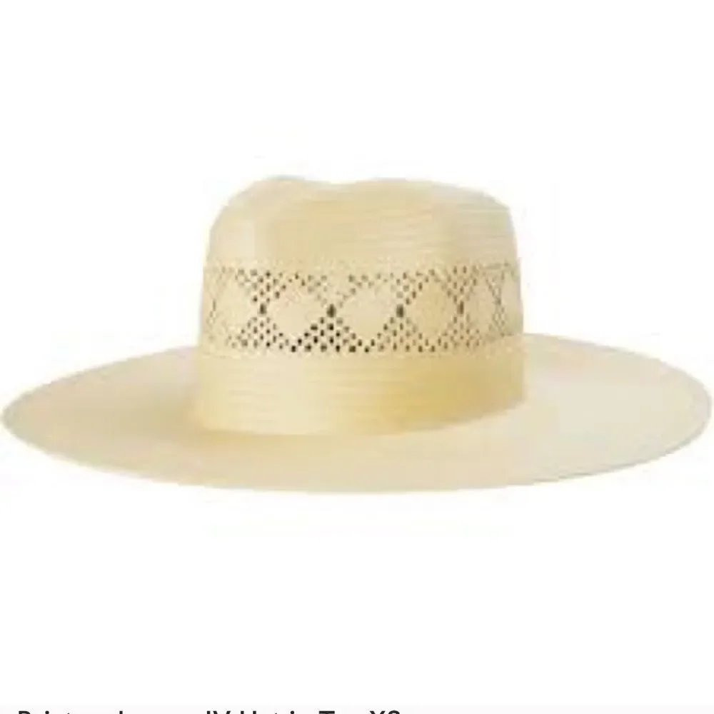 Brixton Joanna IV Tan Straw Hat New!
